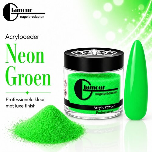 Polvo Acrílico Neon Verde Polvo Acrílico Neon Verde