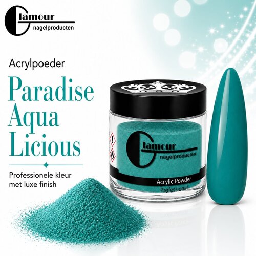 Acrylpoeder Paradise Aqua Licious
