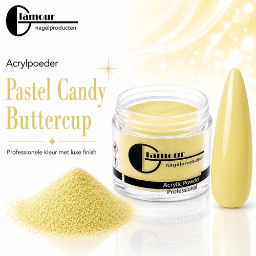 Acrylpoeder Pastel Candy Buttercup Acrylpoeder Pastel Candy Buttercup