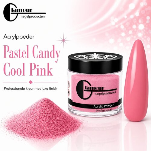 Acrylic Powder Pastel Candy Cool Pink Acrylic Powder Pastel Candy Cool Pink