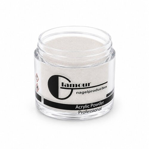 Acrylpoeder Glitter Wit Acrylpoeder Glitter Wit