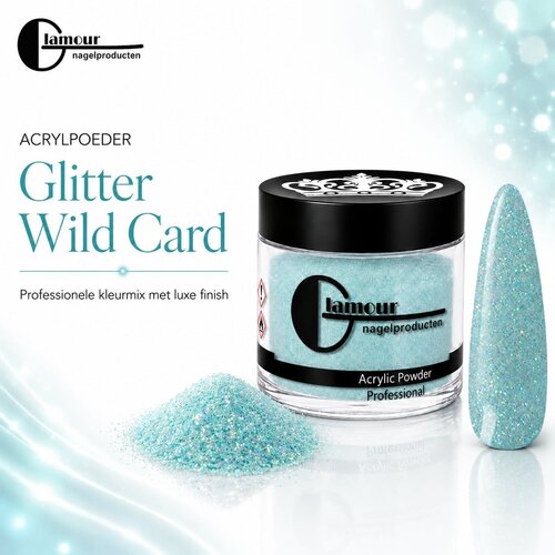 Polvo Acrílico Glitter Wild Card Polvo Acrílico Glitter Wild Card