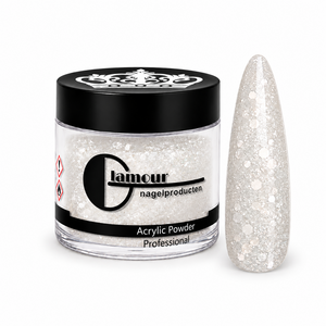 Polvo Acrílico Glitter White Phoenix