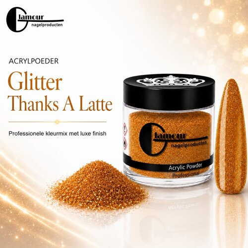Polvo Acrílico Glitter Thanks A Latte Polvo Acrílico Glitter Thanks A Latte