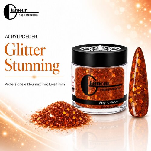 Polvo Acrílico Glitter Stunning Polvo Acrílico Glitter Stunning