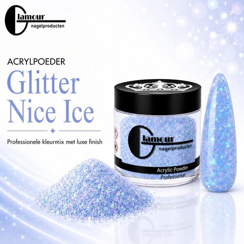 Acrylic Powder Glitter Nice Ice