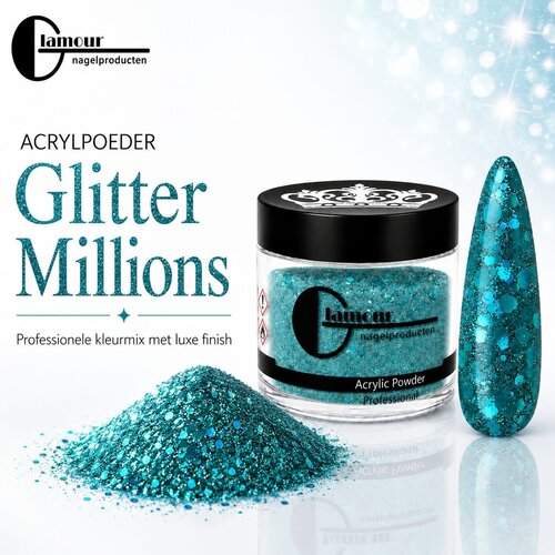 Poudre Acrylique Glitter Millions Poudre Acrylique Glitter Millions
