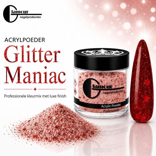 Polvo Acrílico Glitter Maniac Polvo Acrílico Glitter Maniac