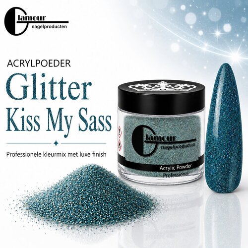 Polvo Acrílico Glitter Kiss My Sass Polvo Acrílico Glitter Kiss My Sass