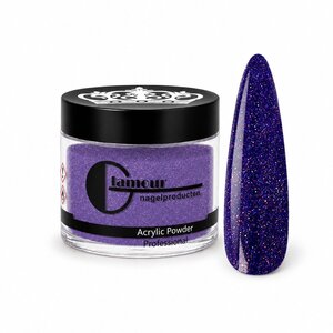 Polvo Acrílico Glitter Indigo Polvo Acrílico Glitter Indigo