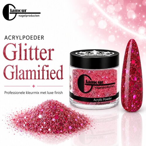 Polvo Acrílico Glitter Glamified Polvo Acrílico Glitter Glamified