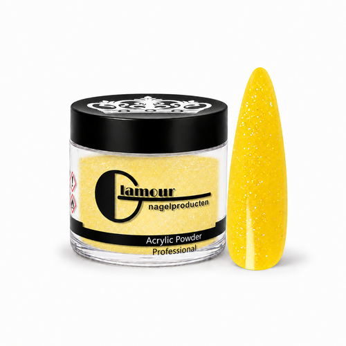 Acrylic Powder Glitter Yellow