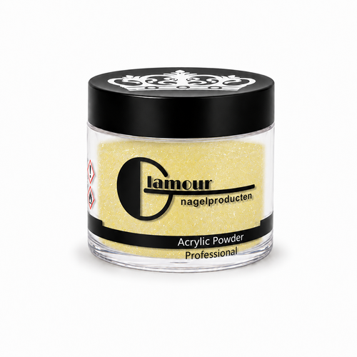 Acrylic Powder Glitter Yellow