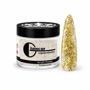 Poudre Acrylique Glitter Confetti Gold Poudre Acrylique Glitter Confetti Gold