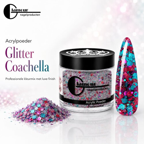 Polvo Acrílico Glitter Coachella Polvo Acrílico Glitter Coachella