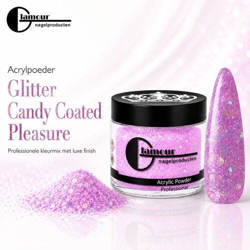 Poudre Acrylique Glitter Candy Coated Pleasure Poudre Acrylique Glitter Candy Coated Pleasure