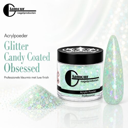 Polvo Acrílico Glitter Candy Coated Obsessed Polvo Acrílico Glitter Candy Coated Obsessed