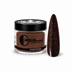 Polvo Acrílico Glitter Brown Polvo Acrílico Glitter Brown