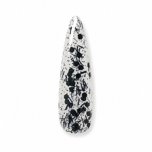 Acrylic Powder Glitter Black Shadow Acrylic Powder Glitter Black Shadow