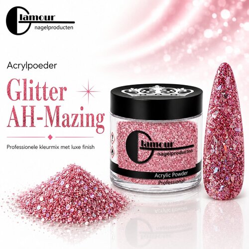 Polvo Acrílico Glitter AH-Mazing Polvo Acrílico Glitter AH-Mazing