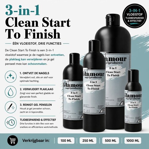3-in-1 Clean Start To Finish 3-in-1 Clean Start To Finish