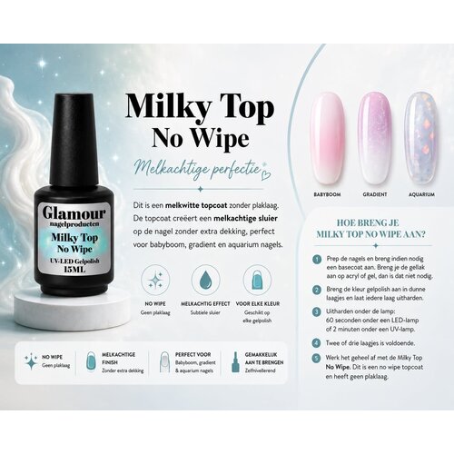 Milky Top No Wipe Milky Top No Wipe
