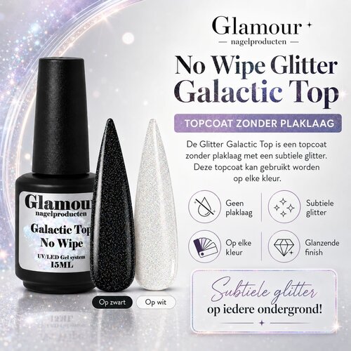 No Wipe Glitter Galactic Top No Wipe Glitter Galactic Top