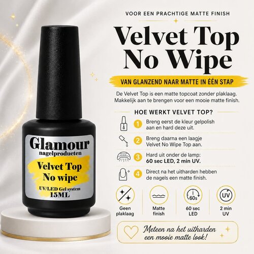 Velvet No Wipe Top Velvet No Wipe Top