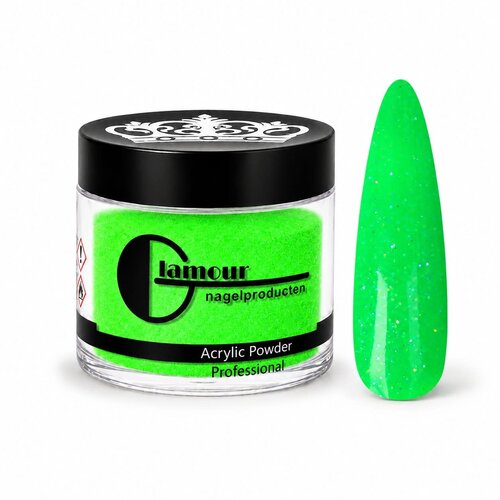Acrylic Powder Glitter Neon Green Acrylic Powder Glitter Neon Green