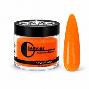 Acrylpoeder Neon Orange Glitter Acrylpoeder Neon Orange Glitter
