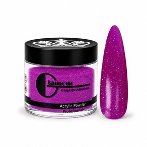 Acrylic Powder Neon Purple Glitter Acrylic Powder Neon Purple Glitter