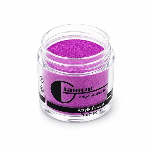 Poudre Acrylique Neon Purple Glitter