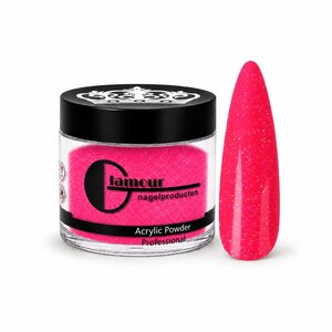 Polvo Acrílico Neon Pink Glitter Polvo Acrílico Neon Pink Glitter