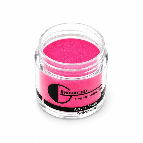 Acrylic Powder Neon Pink Glitter