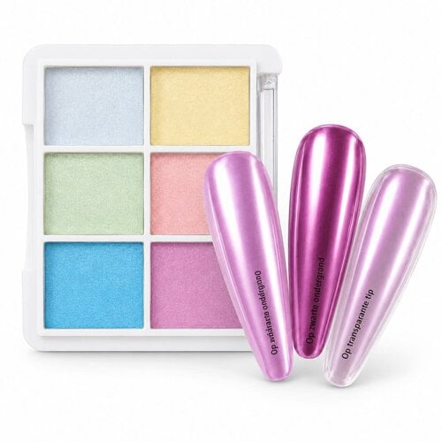 Pearly Chrome Pigment Set Pearly Chrome Pigment Set