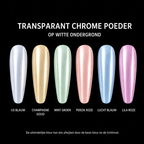 Pearly Chrome Pigment Set Pearly Chrome Pigment Set