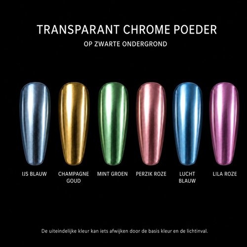 Pearly Chrome Pigment Set Pearly Chrome Pigment Set
