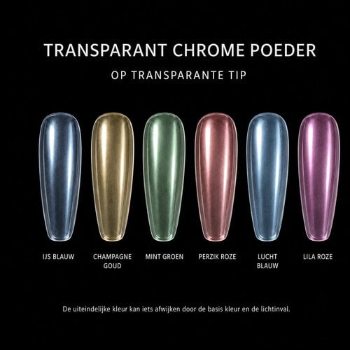 Pearly Chrome Pigment Set Pearly Chrome Pigment Set