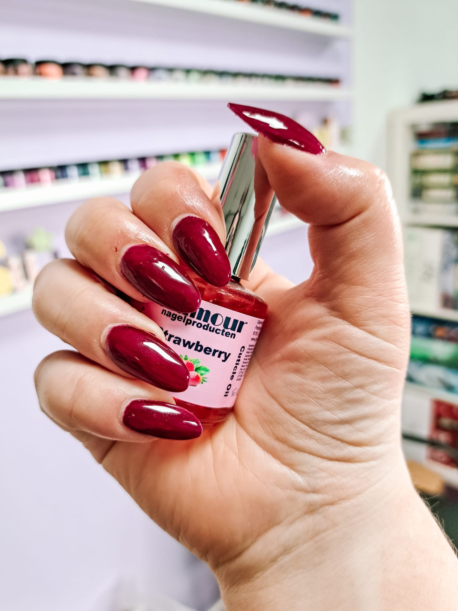 burgundy nail herfst 2026