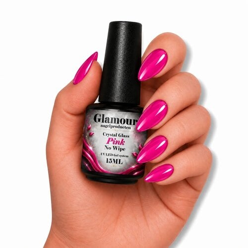 Crystal Glass No Wipe Pink Crystal Glass No Wipe Pink