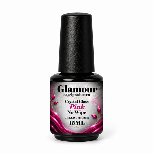 Crystal Glass No Wipe Pink Crystal Glass No Wipe Pink
