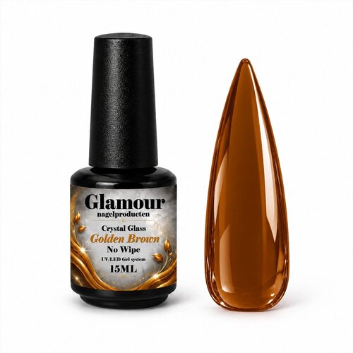 Crystal Glass No Wipe Golden Brown Crystal Glass No Wipe Golden Brown