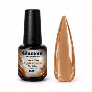 Crystal Glass No Wipe Light Brown Crystal Glass No Wipe Light Brown