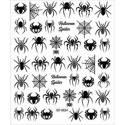 Sticker Halloween Spider