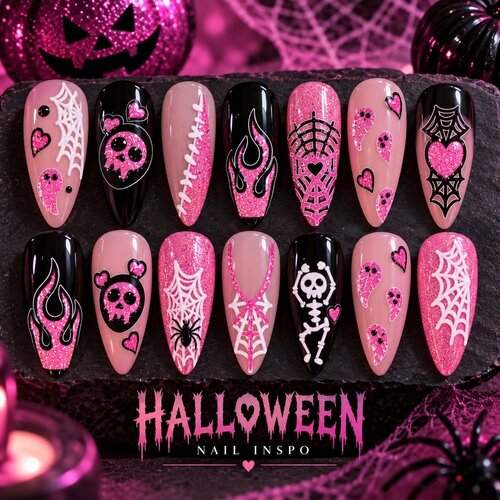 Sticker Pink Halloween Ghost Sticker Pink Halloween Ghost