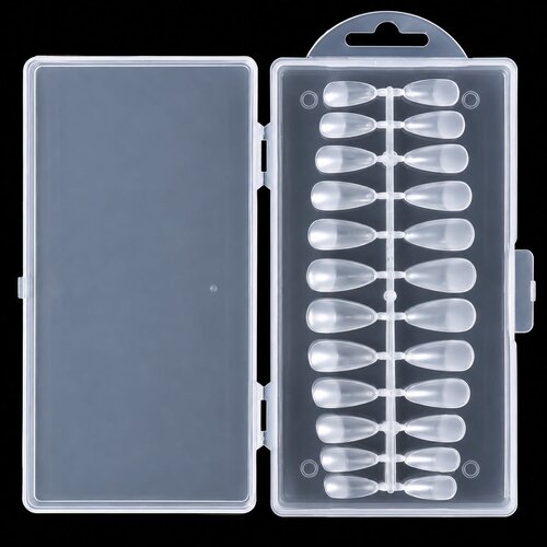 Full Cover Almond Tips 240 Full Cover Almond Tips 240