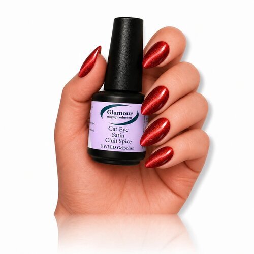 Gel On Cat Eye Satin Chili Spice Gel On Cat Eye Satin Chili Spice
