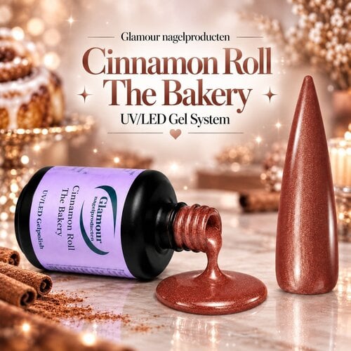 Gel On The Bakery Cinnamon Roll Gel On The Bakery Cinnamon Roll