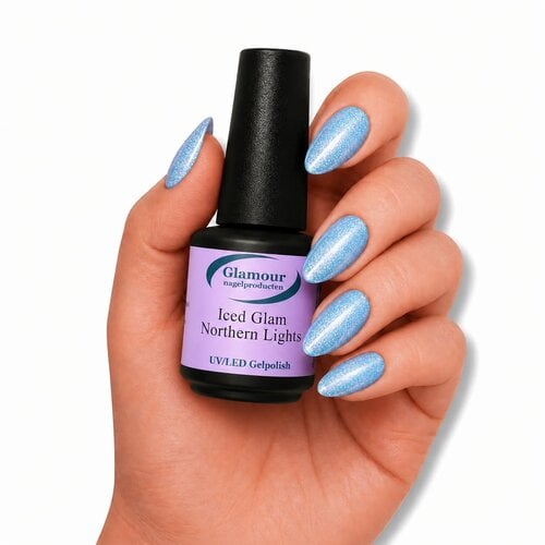 Gel On Northern Lights Iced Glam Gel On Northern Lights Iced Glam