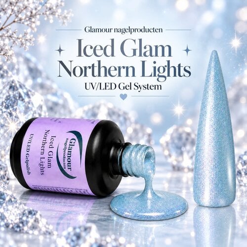 Gel On Northern Lights Iced Glam Gel On Northern Lights Iced Glam